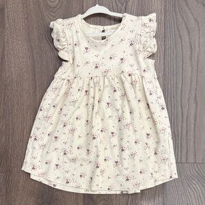 Jamie Kay Organic Cotton Ada Dress - Sweet William Floral Natural